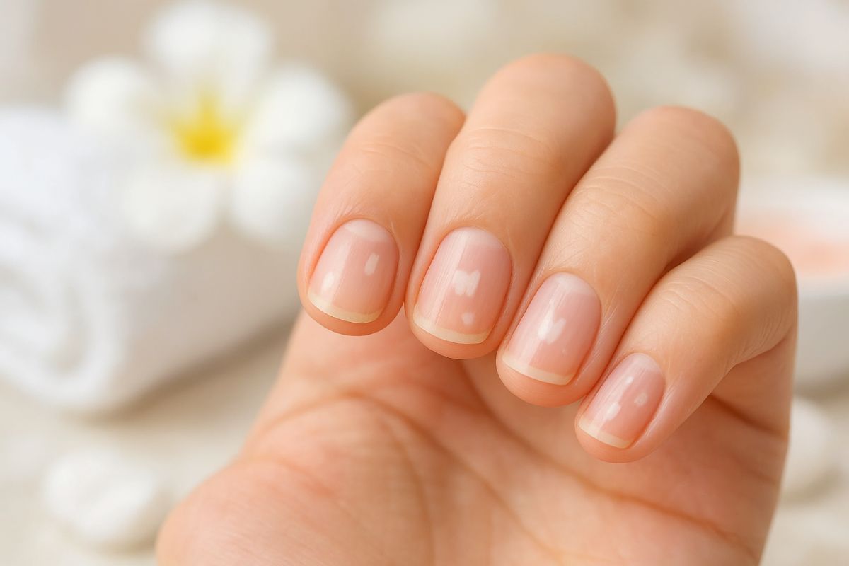 Tâches blanches sur les ongles